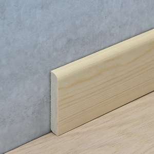 Sockelleiste 10 x 58 mm Kiefer roh