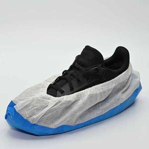 Überziehschuhe Polypropylen weiß/bau