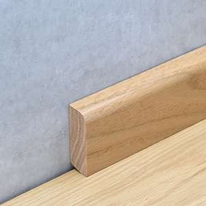 Sockelleiste 20 x 58 mm Eiche lackiert
