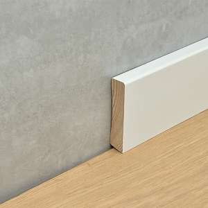 Sockelleiste 16 x 70 mm Kiefer weiß