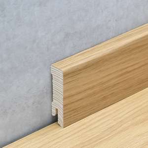 Sockelleiste 16 x 58 mm Eiche
