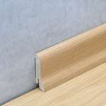 Sockelleiste 21 x 60 mm Eiche Lackiert