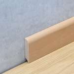 Sockelleiste 13 x 60 mm Buche lackiert