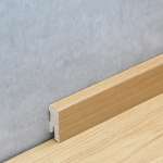 Sockelleiste 16 x 40 mm Eiche matt lackiert