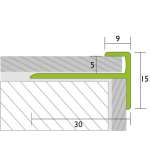 Prostep Treppenkante 30 x 5 mm